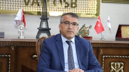 Van OSB Başkanı Aslan: "Üretim ve istihdamı büyütmeye kararlıyız"