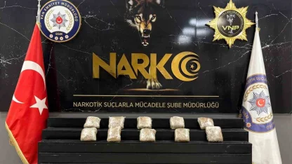 Van’da 13 kilo metamfetamin ele geçirildi
