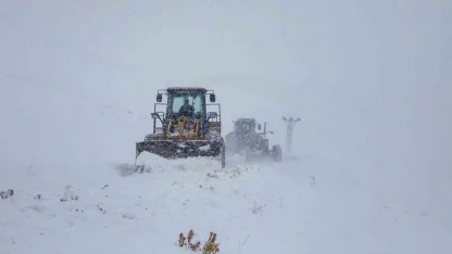 Van’da 671 yerleşim yerinin yolu ulaşıma kapandı