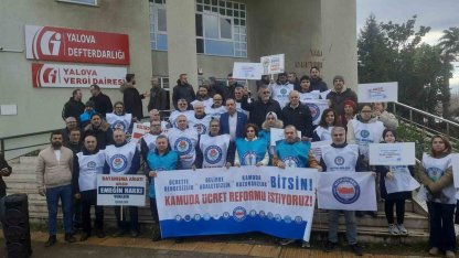Yalova’da kamuda ücret eşitsizliğine dikkati çektiler