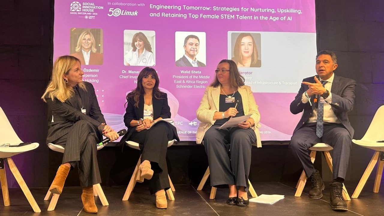 Yarını inşa eden ‘Mühendis Kızlar’ Davos gündeminde