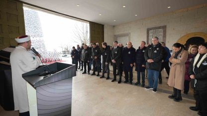 Yüksel Okçuoğlu için Tüpraş Stadyumu’nda tören düzenlendi