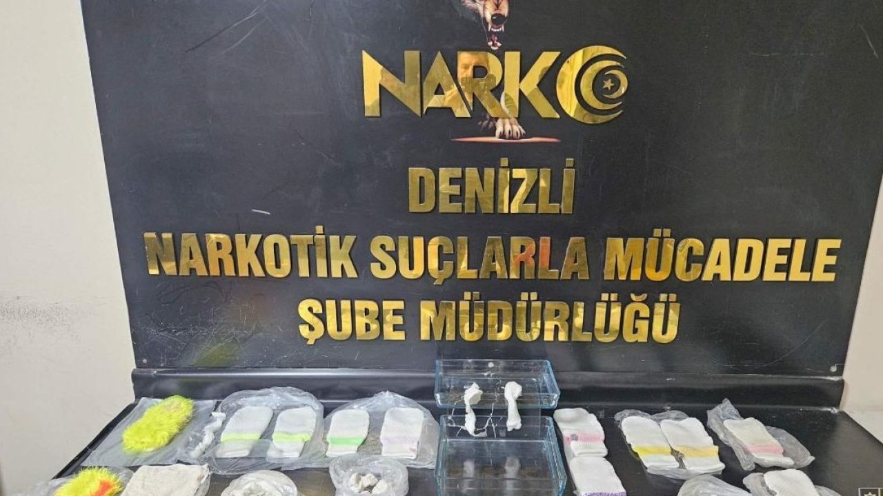 Zehir tacirleri 2.3 kilo uyuşturucuyu lif ve pamuklara emdirerek satmaya çalıştı