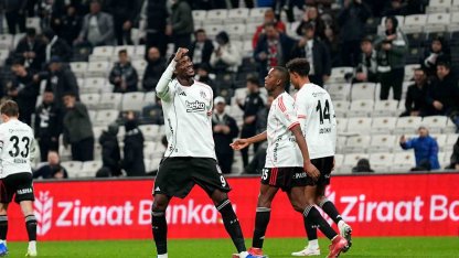 Ziraat Türkiye Kupası: Beşiktaş: 2 - Ankara Keçiörengücü: 0 (İlk yarı)