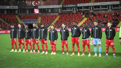 Ziraat Türkiye Kupası: Gaziantep FK: 0 - Kocaelispor: 0 (İlk yarı)