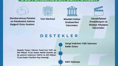 2026 yerel kalkınma hamlesi teşvik programı yatırım konuları güncellendi