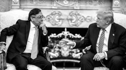 ABD Başkanı Trump, Kolombiya Devlet Başkanı Petro ile bir araya geldi