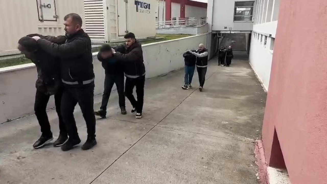 Adana’da torbacı operasyonu: 7 tutuklama