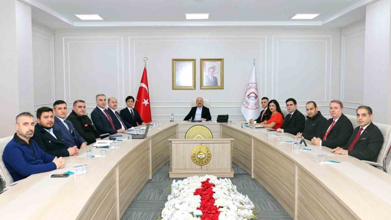 Adıyaman’da haftalık koordinasyon toplantısı gerçekleştirildi