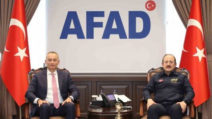 AFAD Başkanı Pehlivan, Gazze Barış Kurulu Yüksek Temsilcisi Mladenov’u kabul etti