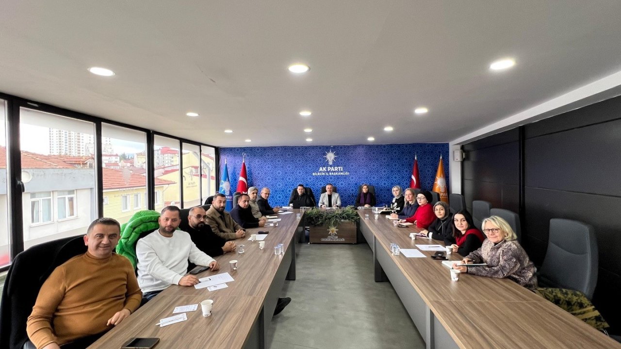 AK Parti Bilecik’te Ramazan çalışmaları planlandı