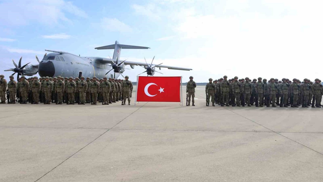 Almanya’da yapılacak NATO tatbikatı için Mehmetçikler yola çıktı