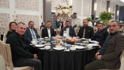 Anahtar Partisi Denizli İl Başkanı Sarun İdmanyurdu’nun iftar yemeğine katıldı