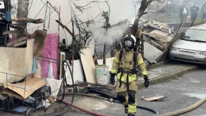 Arnavutköy’de tek yaşayan yaşlı adamın gecekondusunda yangın
