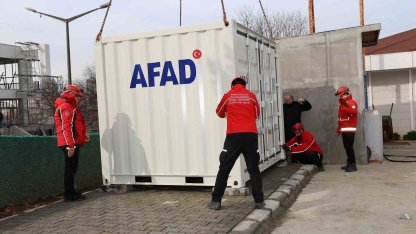 Ataşehir Belediyesinden deprem riskine karşı önemli adım: İki mahalleye daha deprem konteyneri