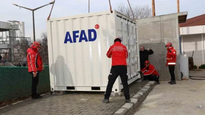 Ataşehir Belediyesinden deprem riskine karşı önemli adım: İki mahalleye daha deprem konteyneri