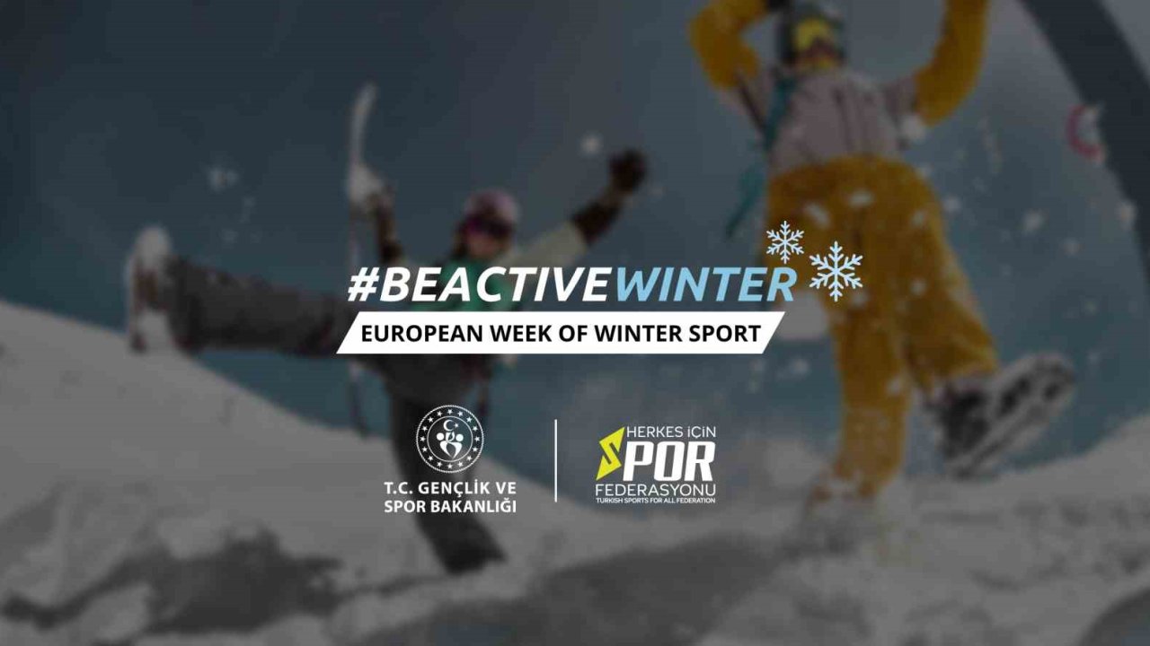 Avrupa Kış Spor Haftası başladı