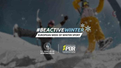 Avrupa Kış Spor Haftası başladı