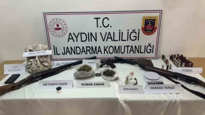 Aydın’da narkotik operasyonu