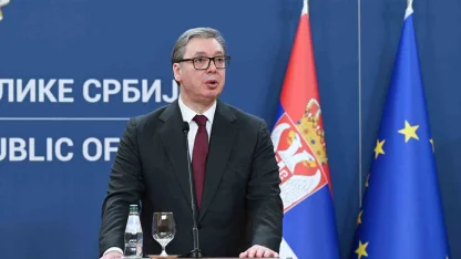 Azerbaycan Cumhurbaşkanı Aliyev Sırbistan’da