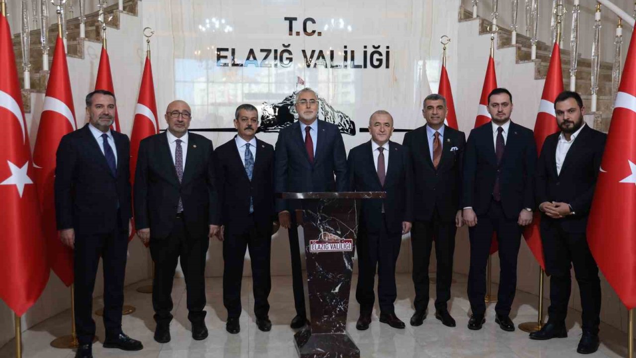 Bakan Vedat Işıkhan, Elazığ’da