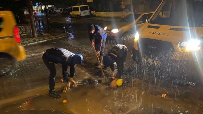 Başkan Aras, yoğun yağışlar sonrası tüm ekipleri sahaya sevk etti