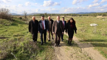 Başkan Balaban Osmancalı Motokros Parkurunu inceledi