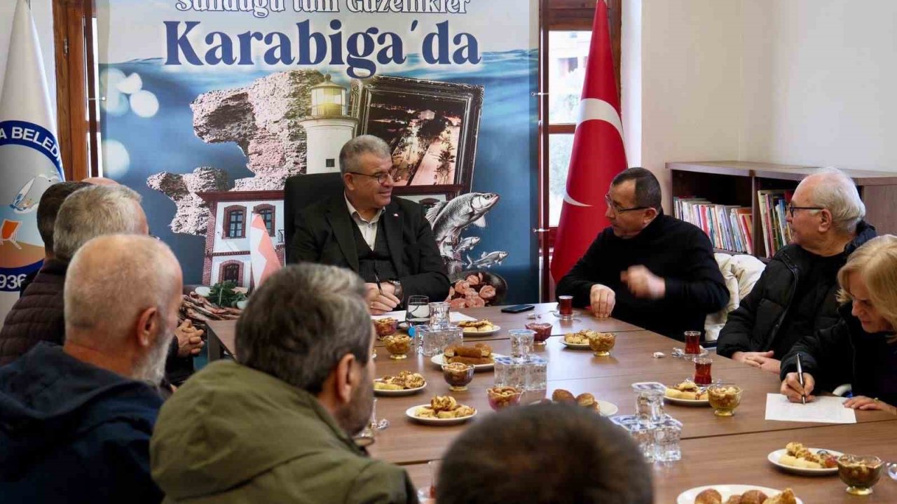 Başkan Elbi: Karabiga için birlikte konuşuyor, birlikte yol alıyoruz