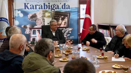 Başkan Elbi: Karabiga için birlikte konuşuyor, birlikte yol alıyoruz