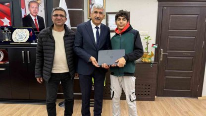 Başkan Hallaç’tan özel öğrenciye anlamlı destek