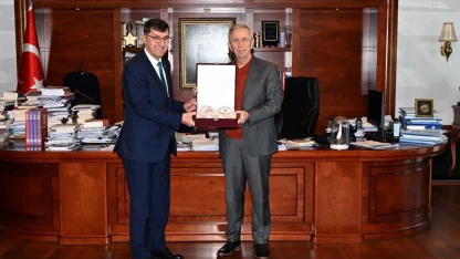 Başkan Kahveci, Mansur Yavaş ile ortak yatırım alanlarını ele aldı