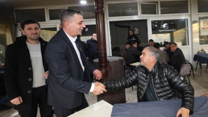 Başkan Şimşek sağanak sonrası sahada