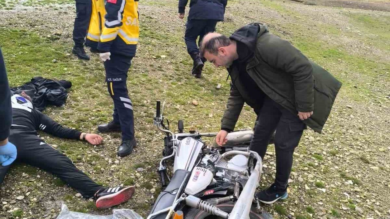 Batman’da motosiklet kazası: 1 yaralı