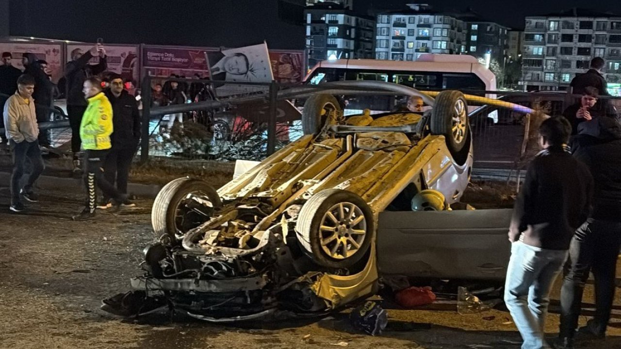 Batman’da otomobil takla attı: 1 yaralı
