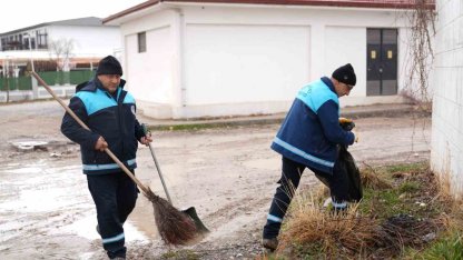 Battalgazi’de Kanalboyu ve Orduzu’da temizlik çalışması