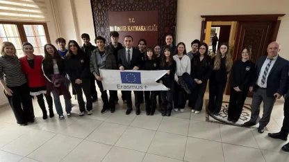 Bayındır, İtalyan Erasmus ve eTwinning öğrencilerini ağırlıyor