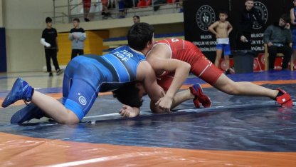 Bilecik’te Küçükler Serbest Stil Güreş İl Seçmesi tamamlandı