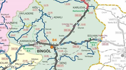 Bingöl-Erzurum karayolu tır trafiğine kapatıldı