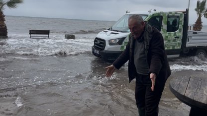"Birazdan balıklar gelir" dedi, kuşlar sahil yolunda avladı