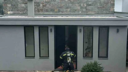 Bodrum’da villada yangın çıktı