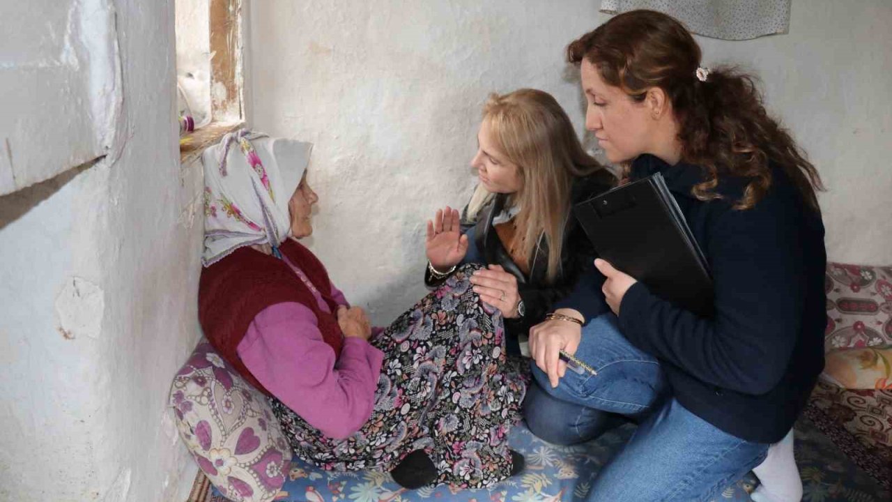 Bozdoğan Belediyesi, hasta ve bakıma muhtaç vatandaşları yalnız bırakmıyor