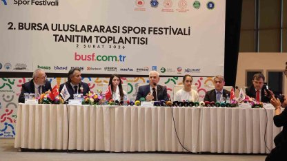 Bursa 2. Uluslararası Spor Festivali’ne hazır
