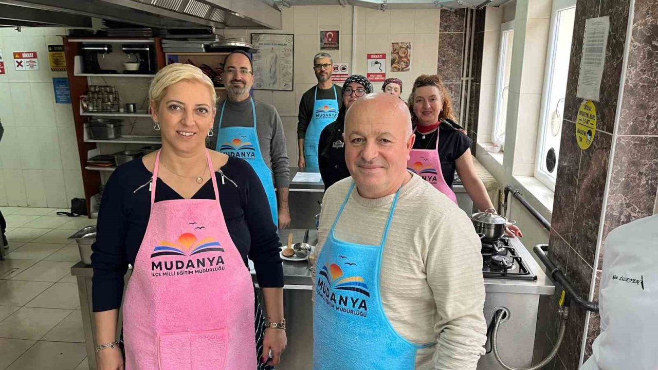 Bursa’da gastronomi atölyesi etkinliği gerçekleşti