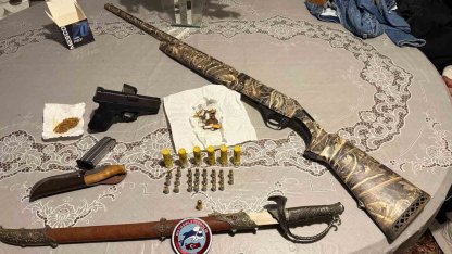 Bursa’da huzur uygulaması: Silah ve mühimmat ele geçirildi