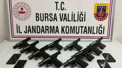 Bursa’da Jandarmadan silah operasyonu