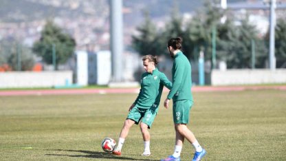 Bursaspor, Isparta 32 spor maçı hazırlıklarını tamamladı