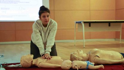 Büyükşehir’de ilk yardım eğitimi