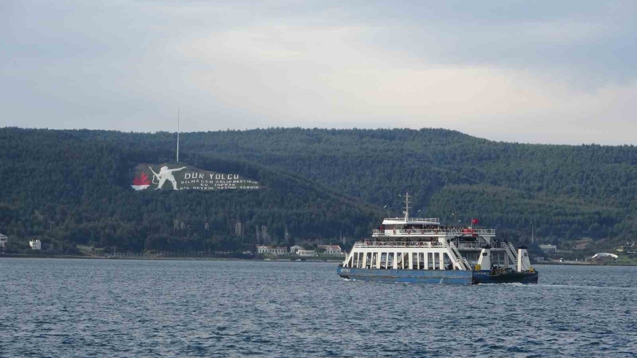 Çanakkale’de ada seferlerine fırtına engeli
