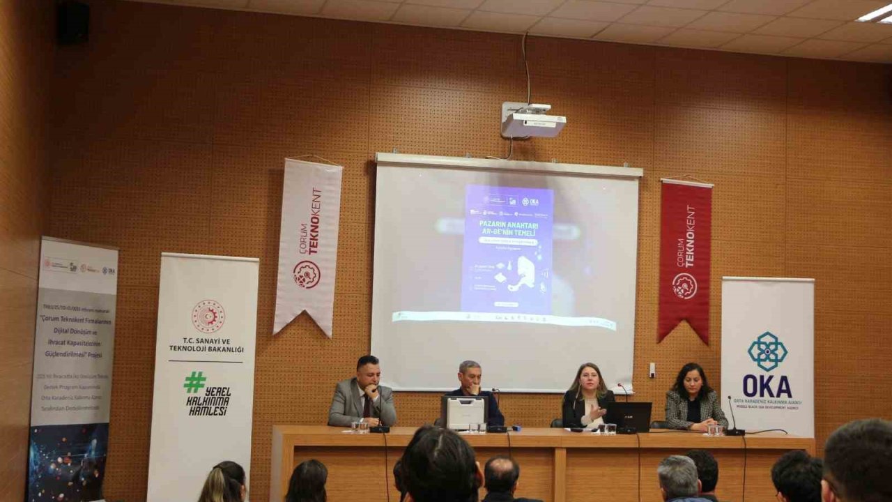 Çorum’da "Pazarın Anahtarı, Ar-Ge’nin Temeli: Fikri ve Sınai Mülkiyet Stratejileri" paneli