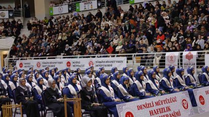 Denizli’de 168 öğrenci hafızlık icazeti aldı